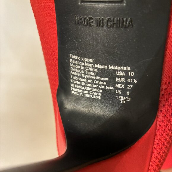 BRASH, Size 10 Red Ankle Booties - Picture 7 of 9